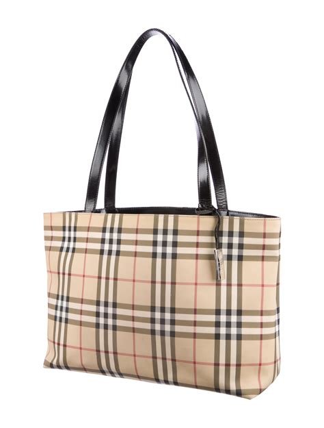 burberry nova nylon tote|burberry nova check handbag.